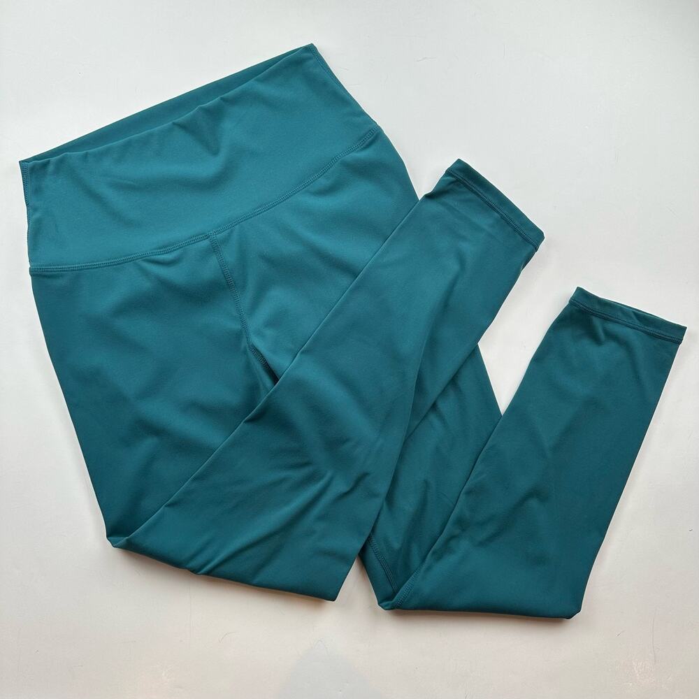 Sunzel 25" High Waisted Legging Squat Proof Buttery Yoga Forest Green Large
